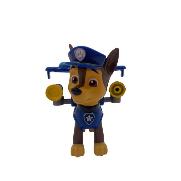 Paw Patrol Chase Action Figure With Backpack - Picture 1 of 7